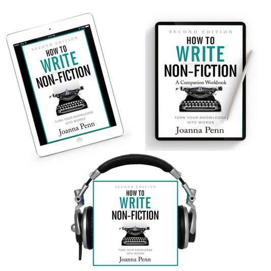 How to Write Non-Fiction Second Edition Digital Bundle: Ebook, Audiobook, PDF Workbook