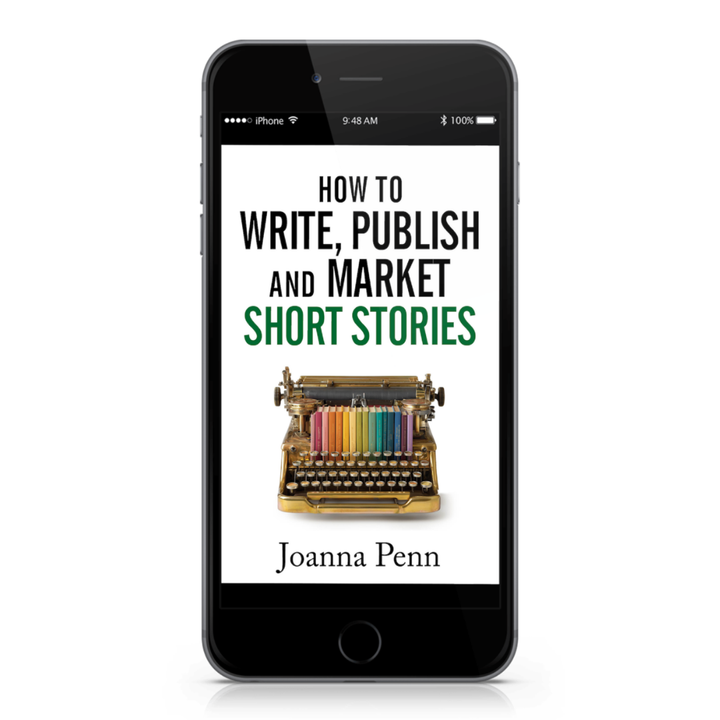 How to Write, Publish, and Market Short Stories ebook by Joanna Penn on an iPhone