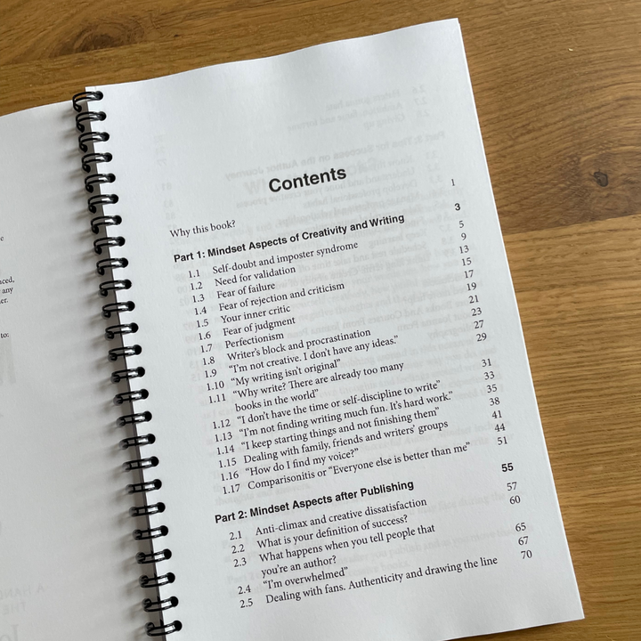 The Successful Author Mindset Companion Workbook