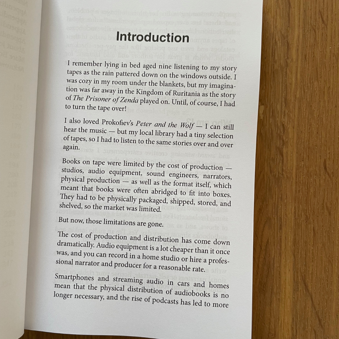 Audio for Authors: Audiobooks, Podcasting, and Voice Technologies Paperback