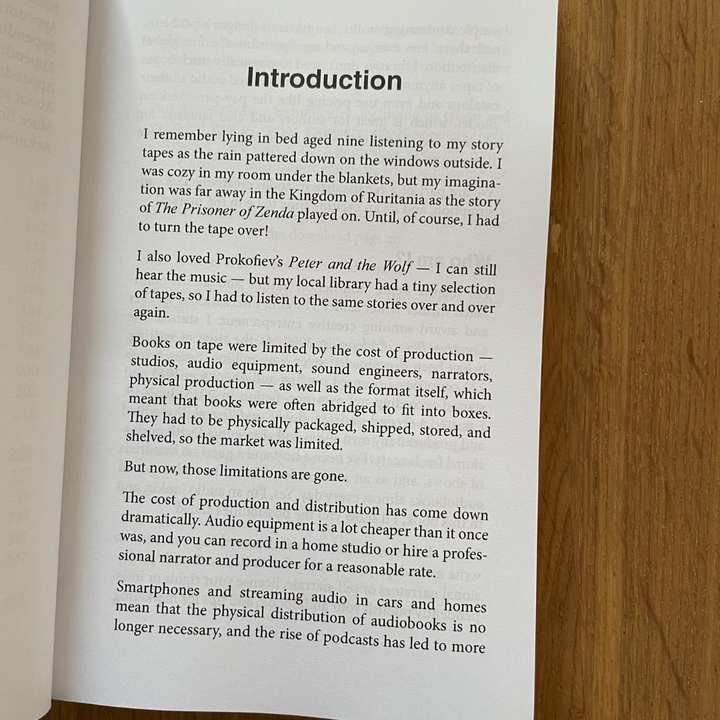 Audio for Authors: Audiobooks, Podcasting, and Voice Technologies Paperback