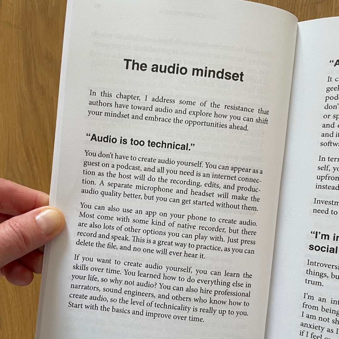 Audio for Authors: Audiobooks, Podcasting, and Voice Technologies Paperback