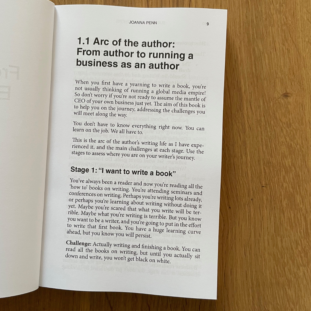 Business for Authors Paperback