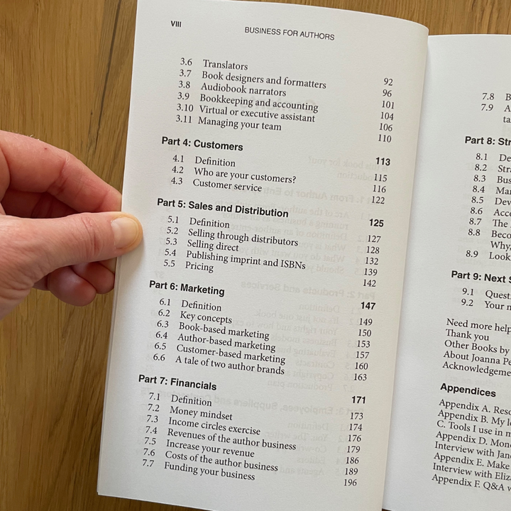 Business for Authors Paperback