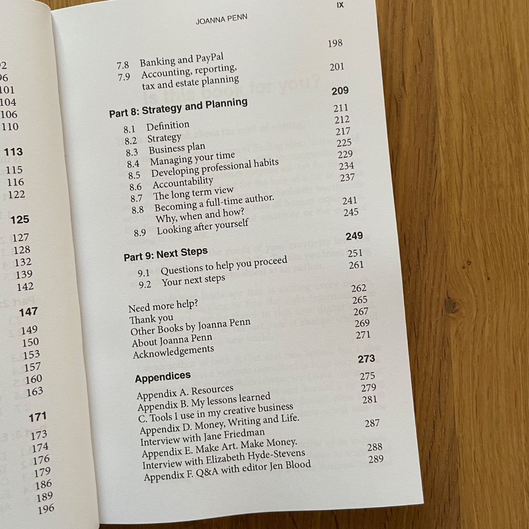 Business for Authors Paperback