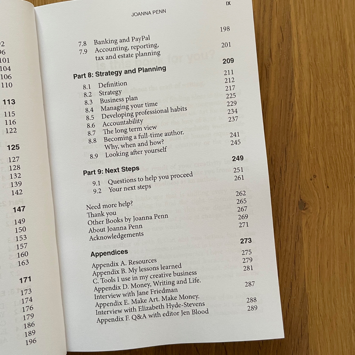 Business for Authors Paperback