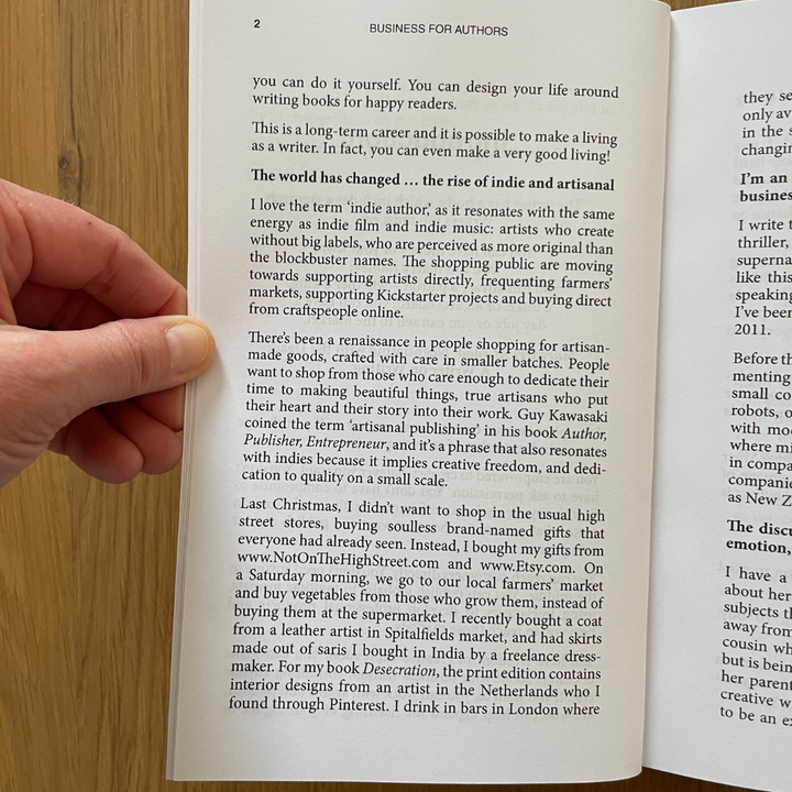 Business for Authors Paperback