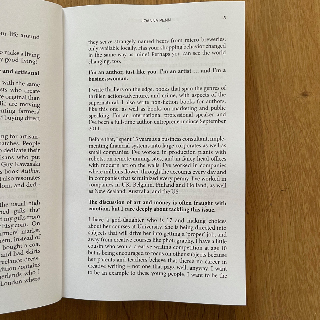 Business for Authors Paperback