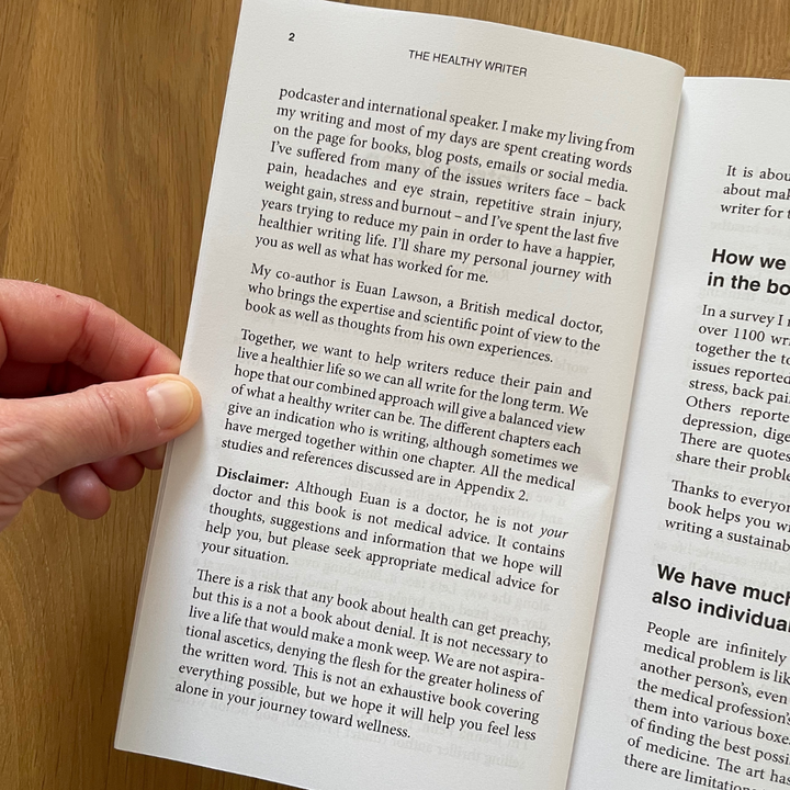 The Healthy Writer Paperback