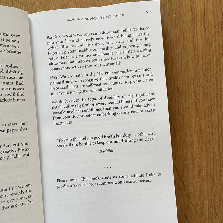 The Healthy Writer Paperback