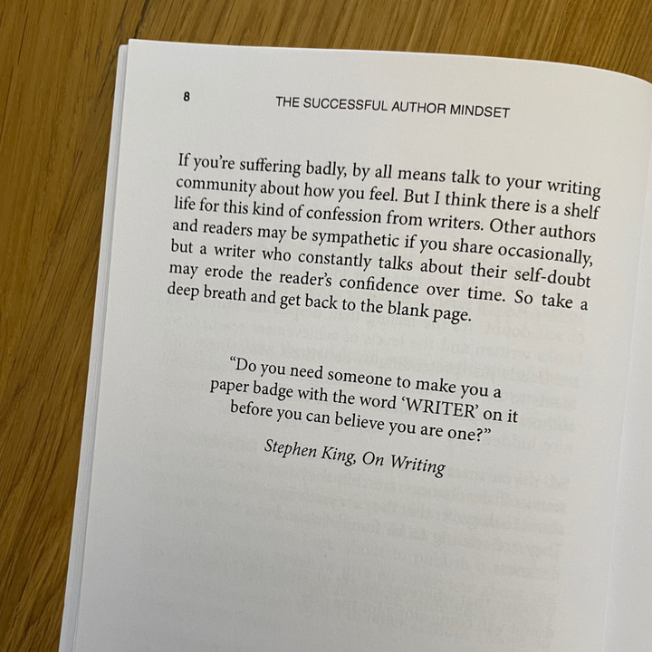The Successful Author Mindset Paperback