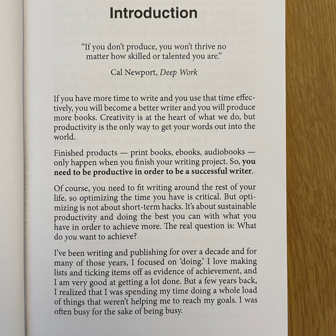 Productivity for Authors Paperback