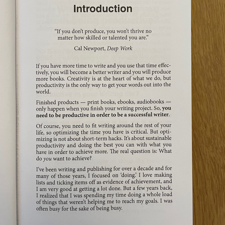 Productivity for Authors Paperback