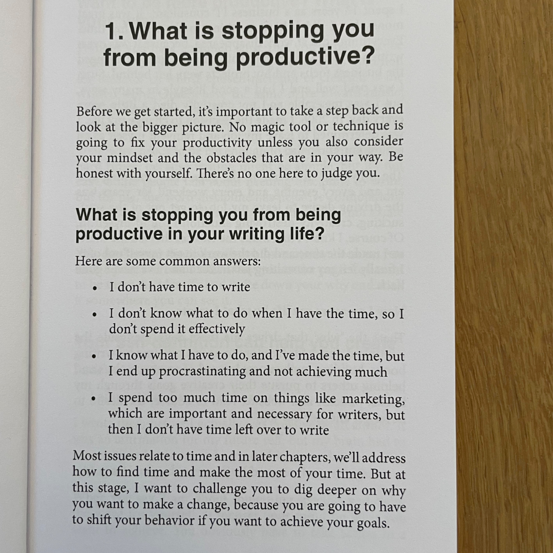 Productivity for Authors Paperback