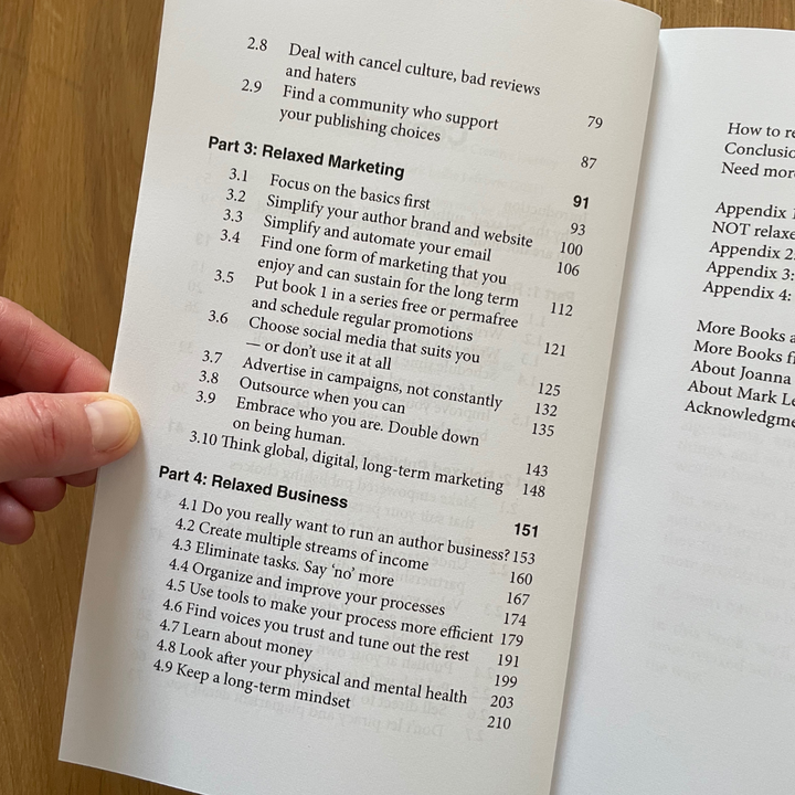 The Relaxed Author Paperback