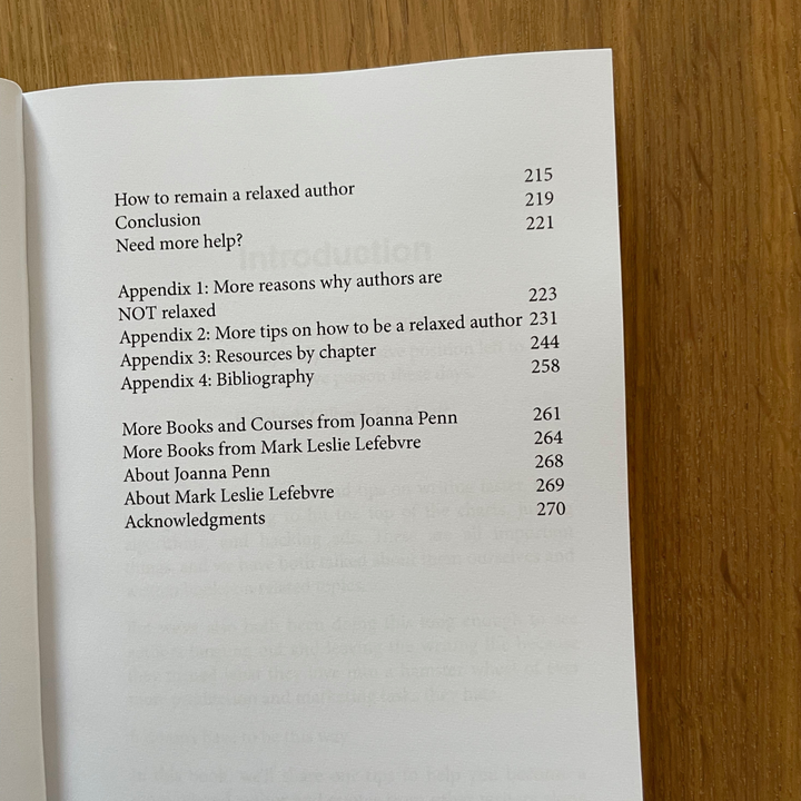 The Relaxed Author Paperback