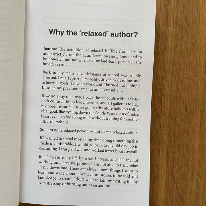 The Relaxed Author Paperback