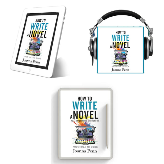 How to Write a Novel Digital Bundle (Ebook, Audiobook, PDF Workbook)