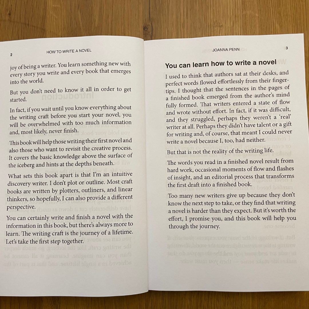 How To Write a Novel Large Print