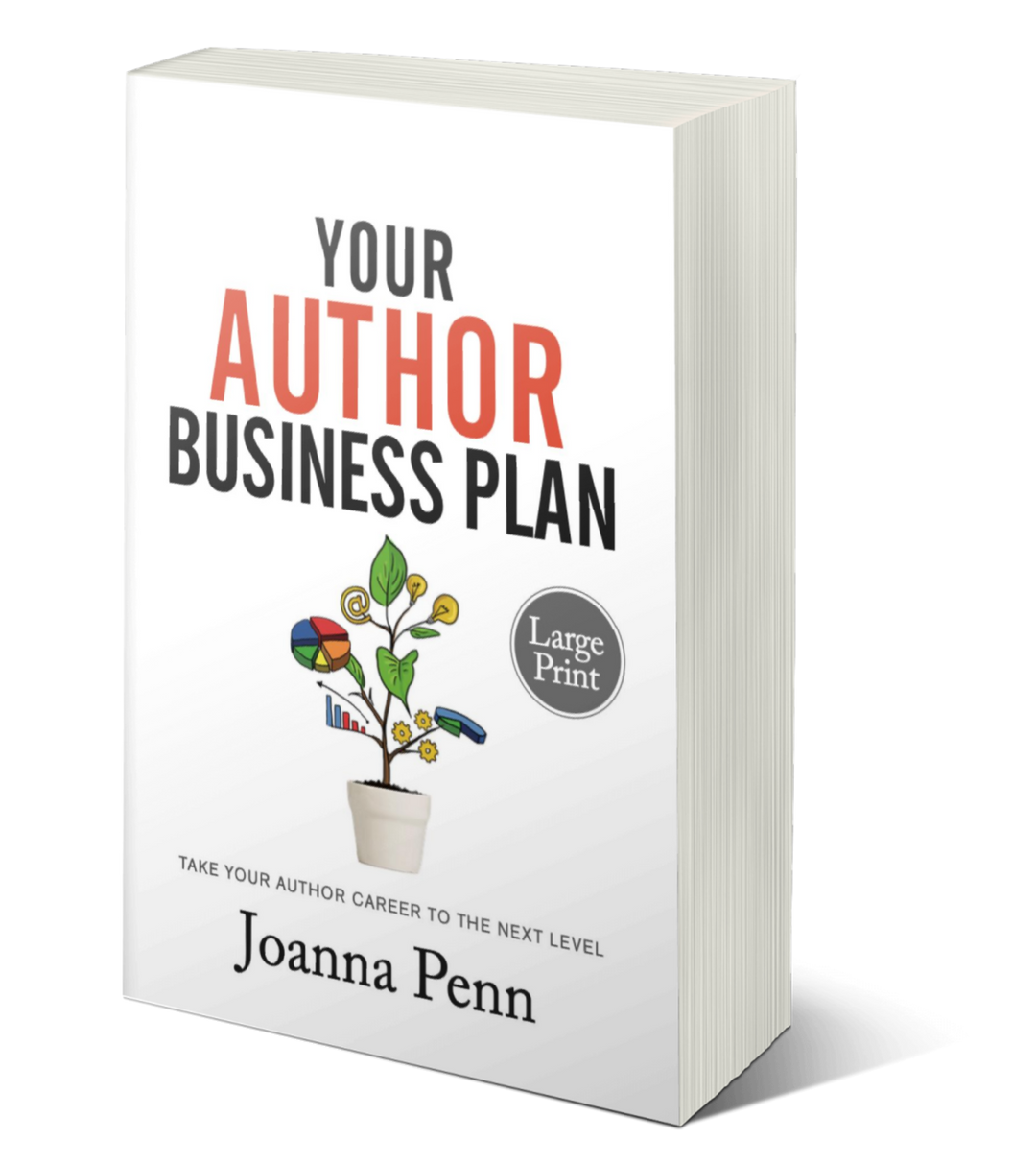 Your Author Business Plan Large Print by Joanna Penn, large print paperback cover