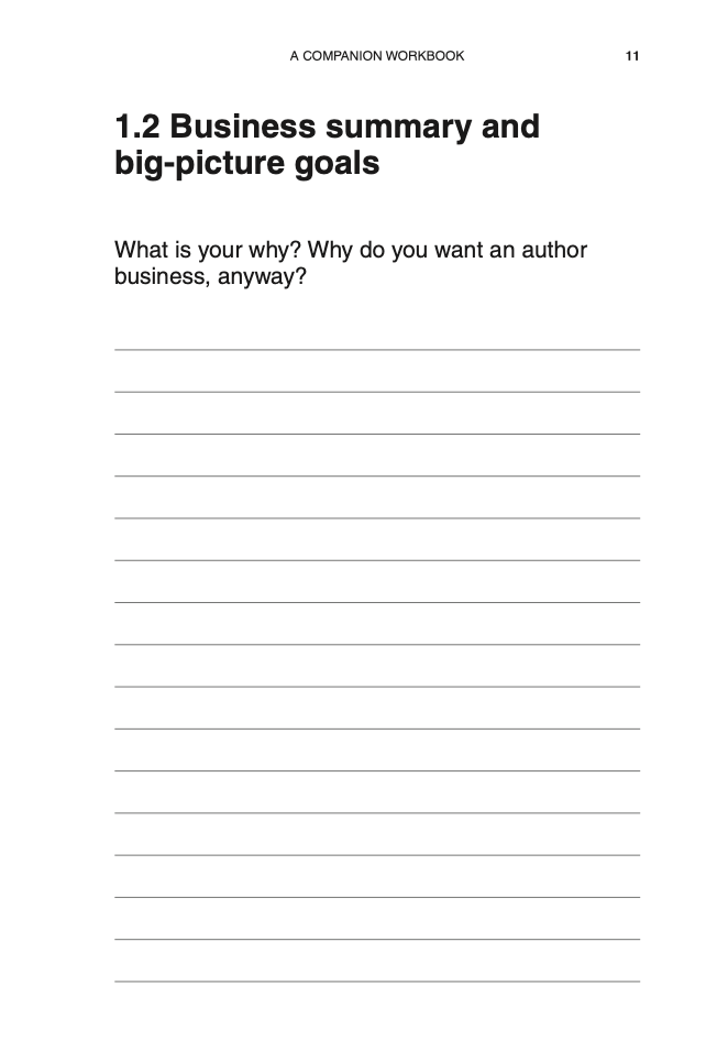 Your Author Business Plan Digital Bundle
